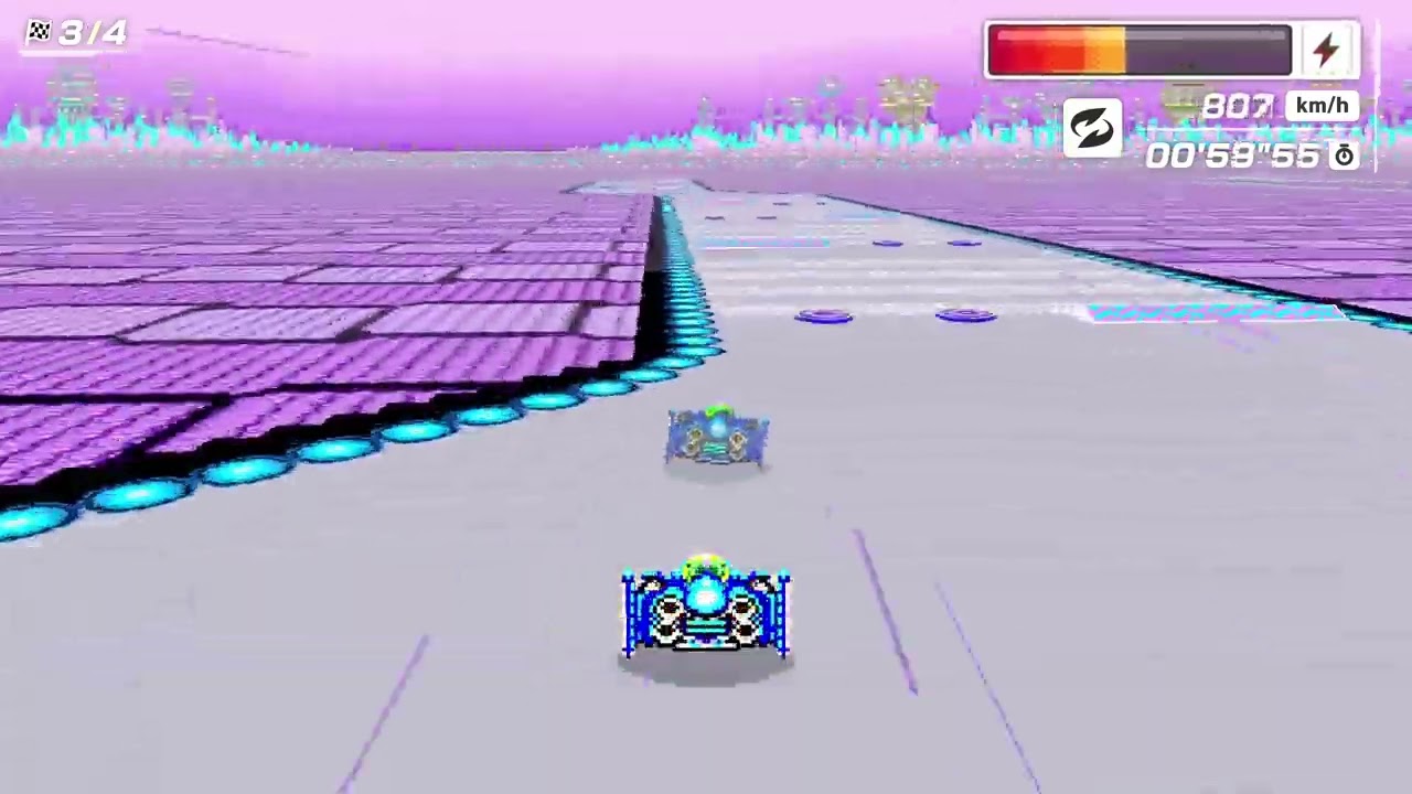 [F-Zero 99] Mirror White Land 1 | Blue Falcon | 1'39
