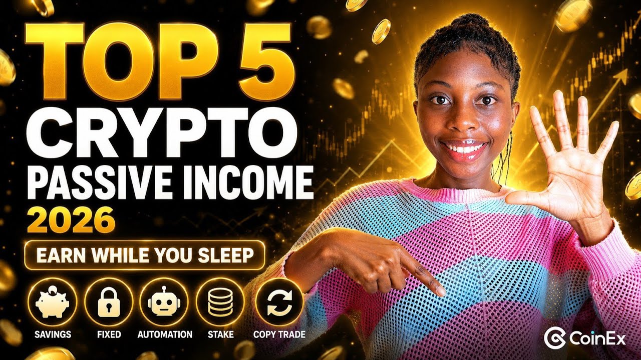 Top 5 Ways to Build Crypto Passive Income in 2026