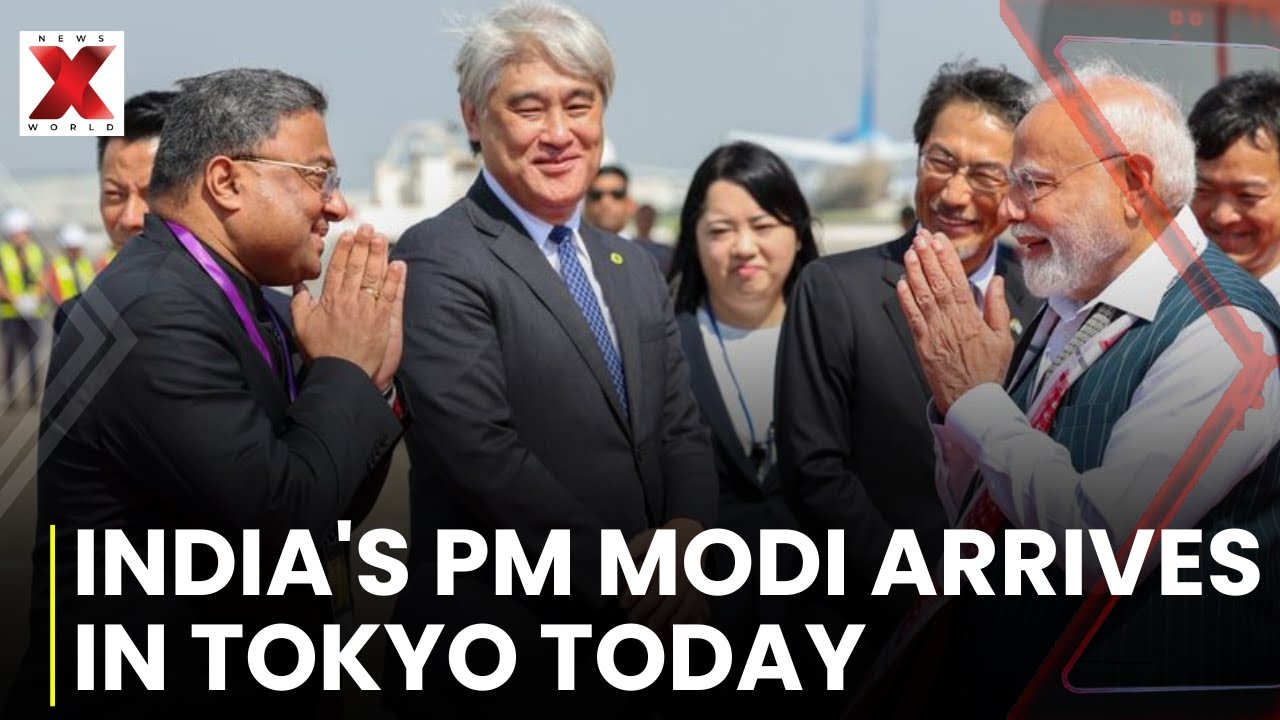 India's PM Modi Arrives In Tokyo, Japan aiming to strengthen India-Japan ties | NewsX World