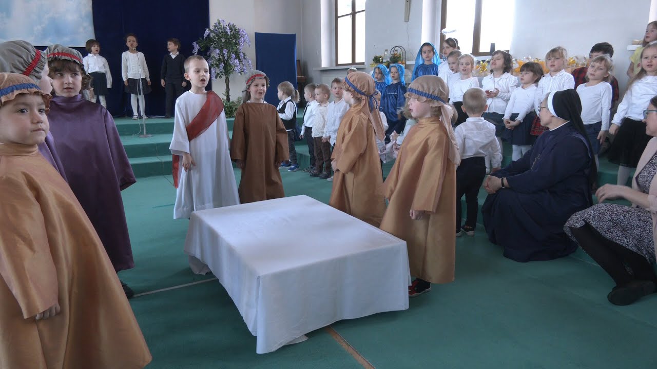 Przedstawienie Wielkanocne w Przedszkolu Sióstr Służebniczek 2024