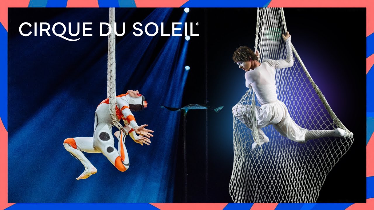 Tangled With the Sky | Aerial Net Acrobatics | Cirque du Soleil