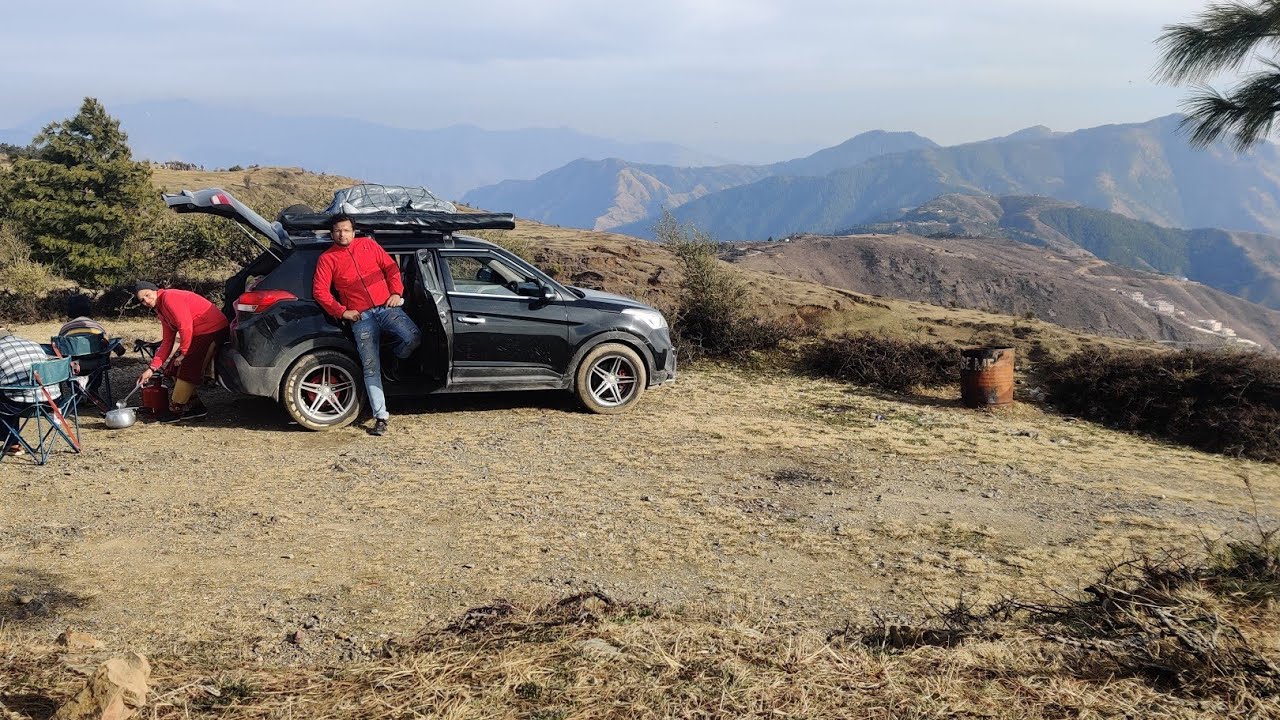 Ep-5 Chakrata series/Chirmiri top/Sunset point/Car camping/Best location for camping/Car Overlanding
