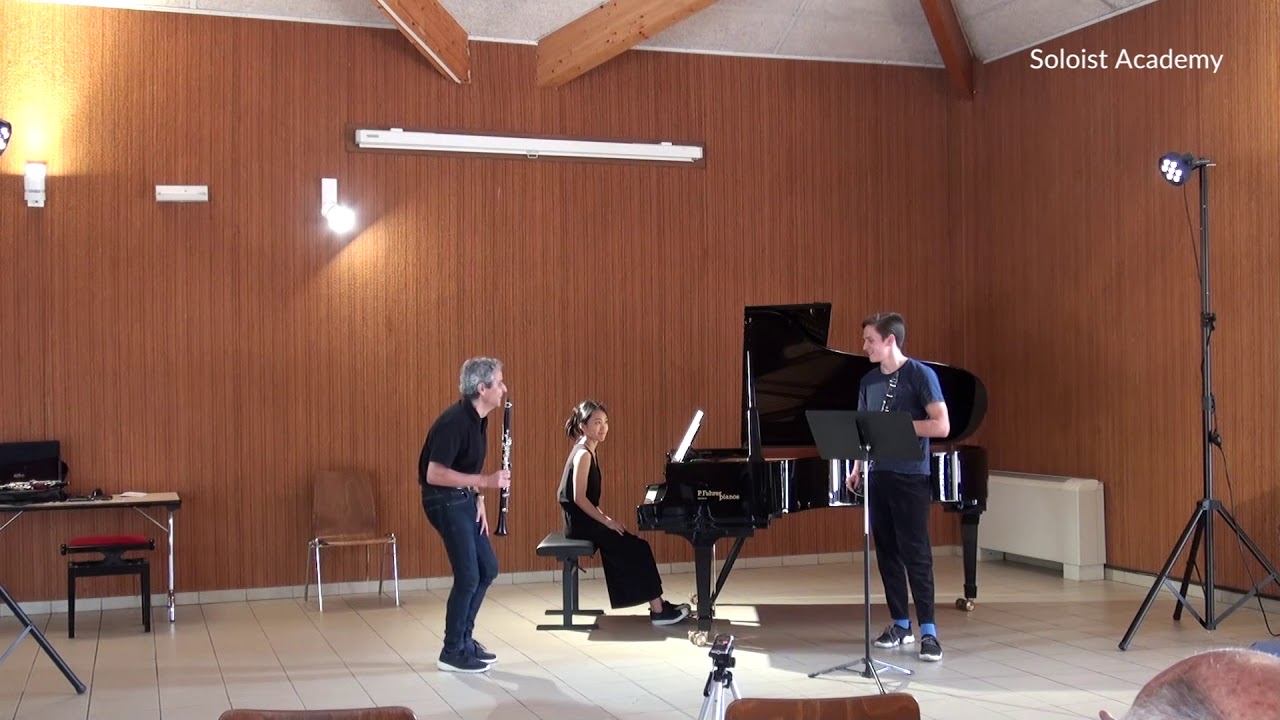 Pascal Moraguès, masterclass at Soloist Academy 2018 part 1