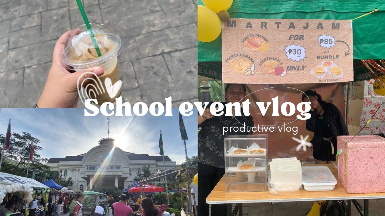 School Event Vlog | Student Entrepreneurs Sell | School Awarding🏅