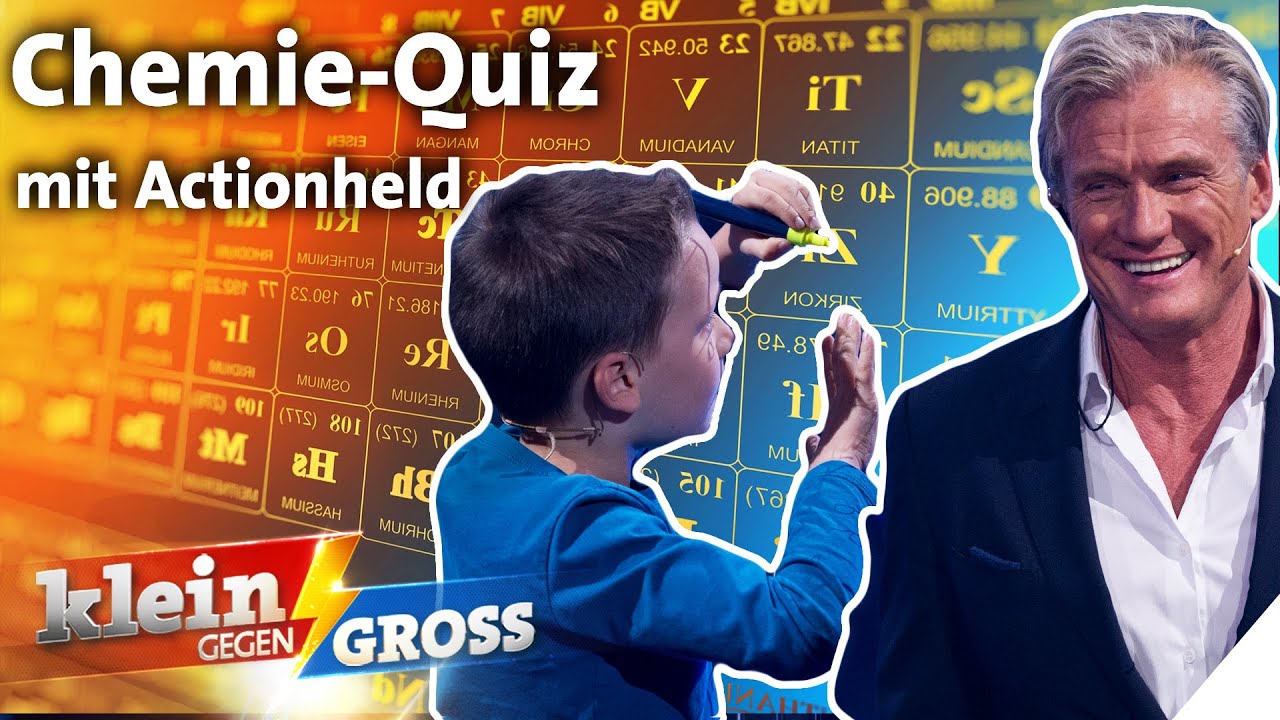 Kennt Drittklässler das Periodensystem besser als Dolph Lundgren? | Klein gegen Groß