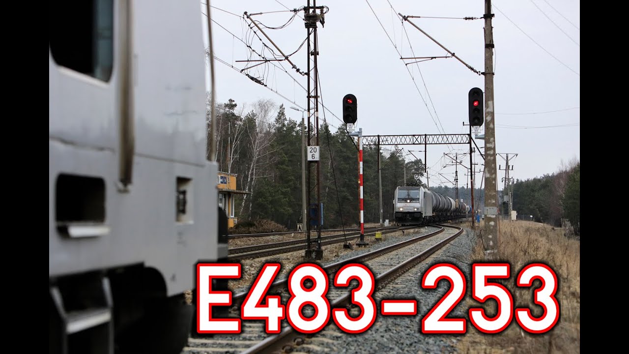 [ ORLEN KolTrans ] - E 483-253 przelatuje przez Sierak&oacute;wek - Paprykowe Filmy