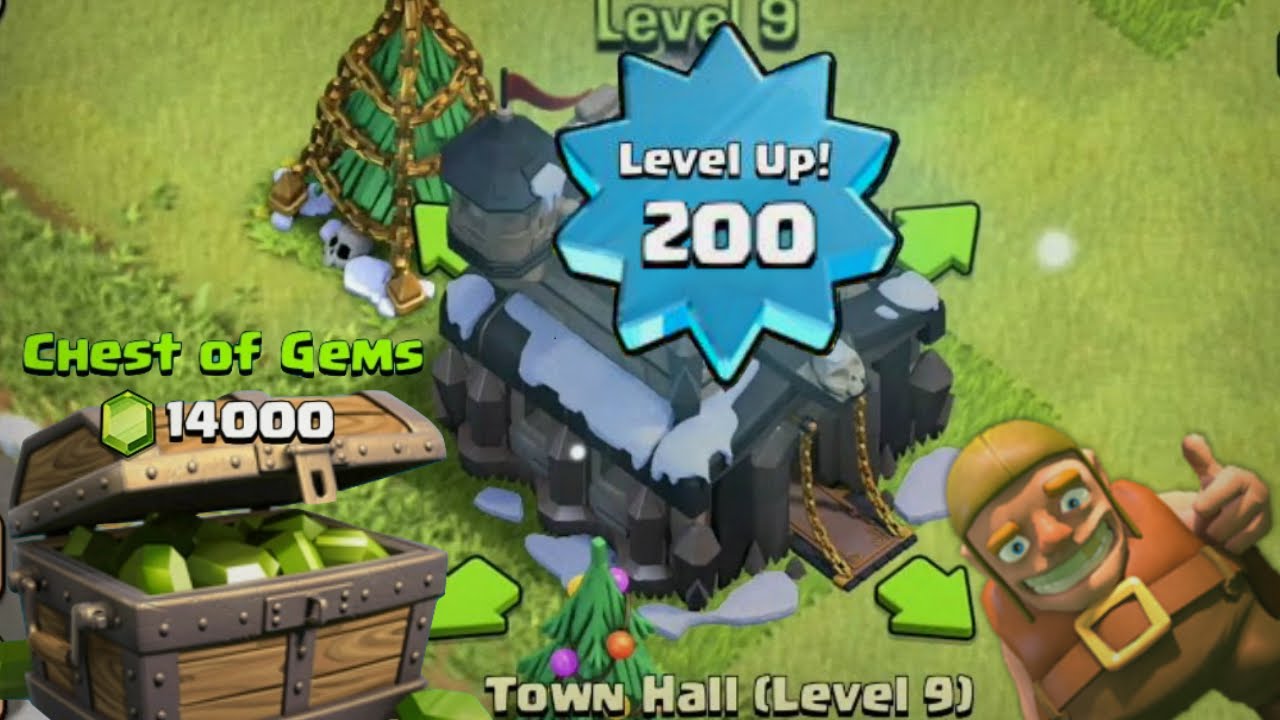 Clash of Clans Maxy101 Lets Play: SUPER GEMMING! TONS OF GEMS - UPGRADING TOWNHALL!
