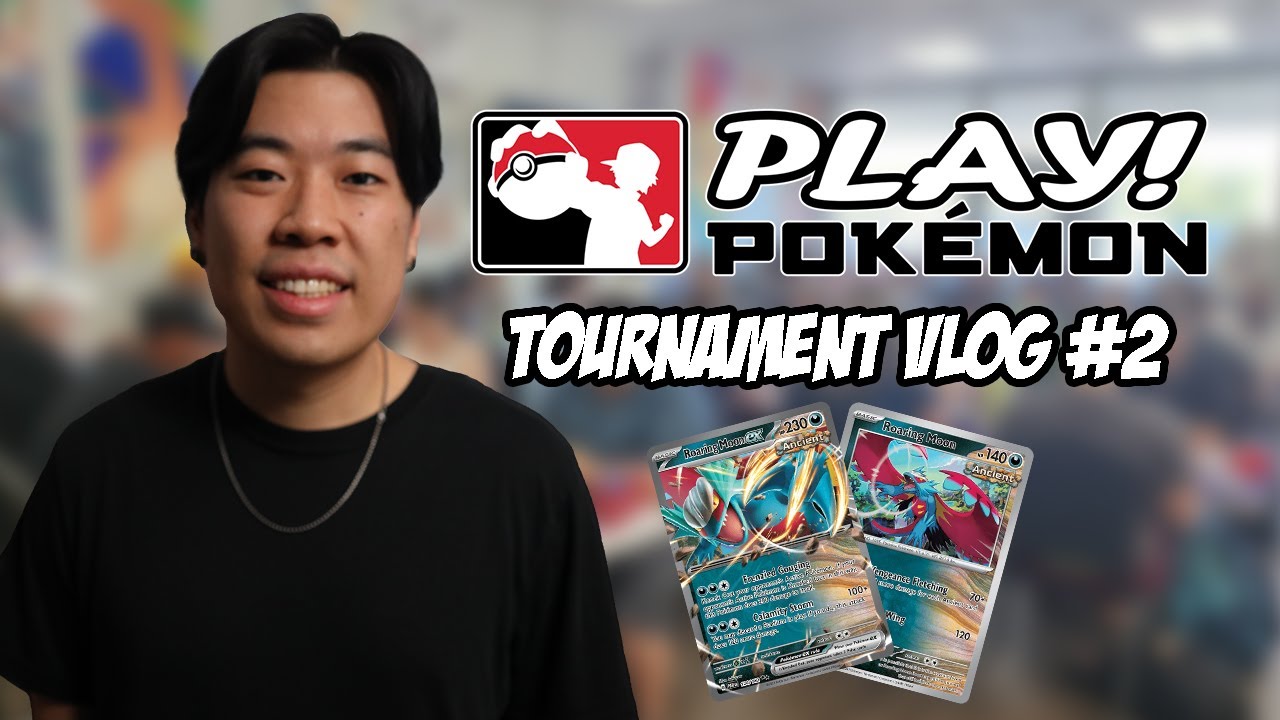 Roaring Moon Ex With Dudunsparce IS TOO GOOD! | Tournament Vlog
