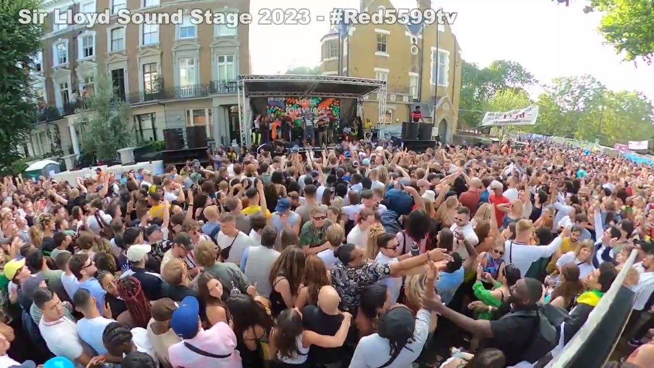 Sir Lloyd Sound System Stage at London Notting Hill Carnival UK 2023
