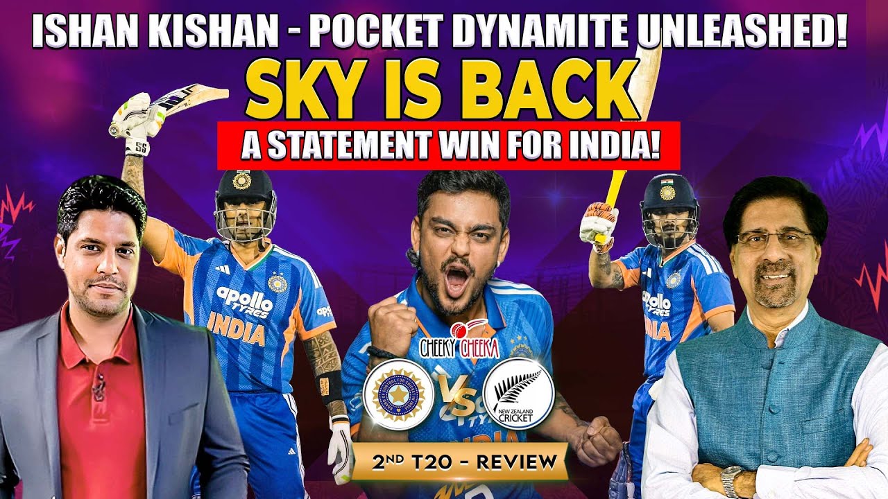 ISHAN KISHAN - POCKET DYNAMITE UNLEASHED! | SKY IS BACK | A STATEMENT WIN FOR INDIA I 2nd T20 Review