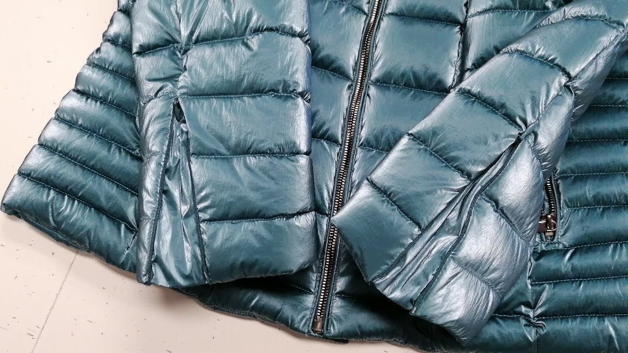 Come accorciare maniche di un trapuntino con zip. #diy #sewing #tutorial #craft #style #cucito