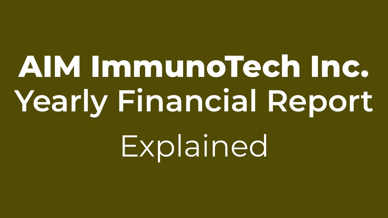 AIM ImmunoTech: Ampligen's Promise & Financial Tightrope