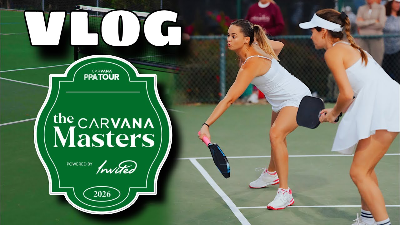 Pro Pickleball At The Highest Level | PPA Masters Vlog