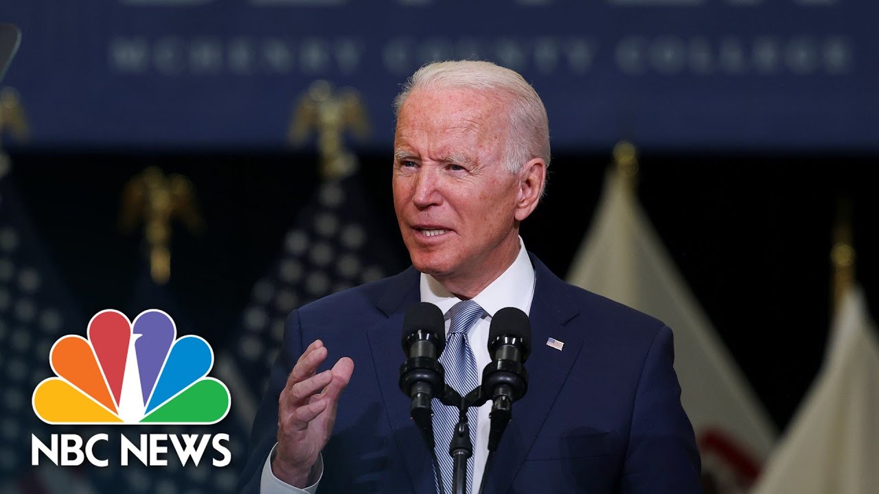 Biden Promotes Plan To Invest In 'Human Infrastructure'