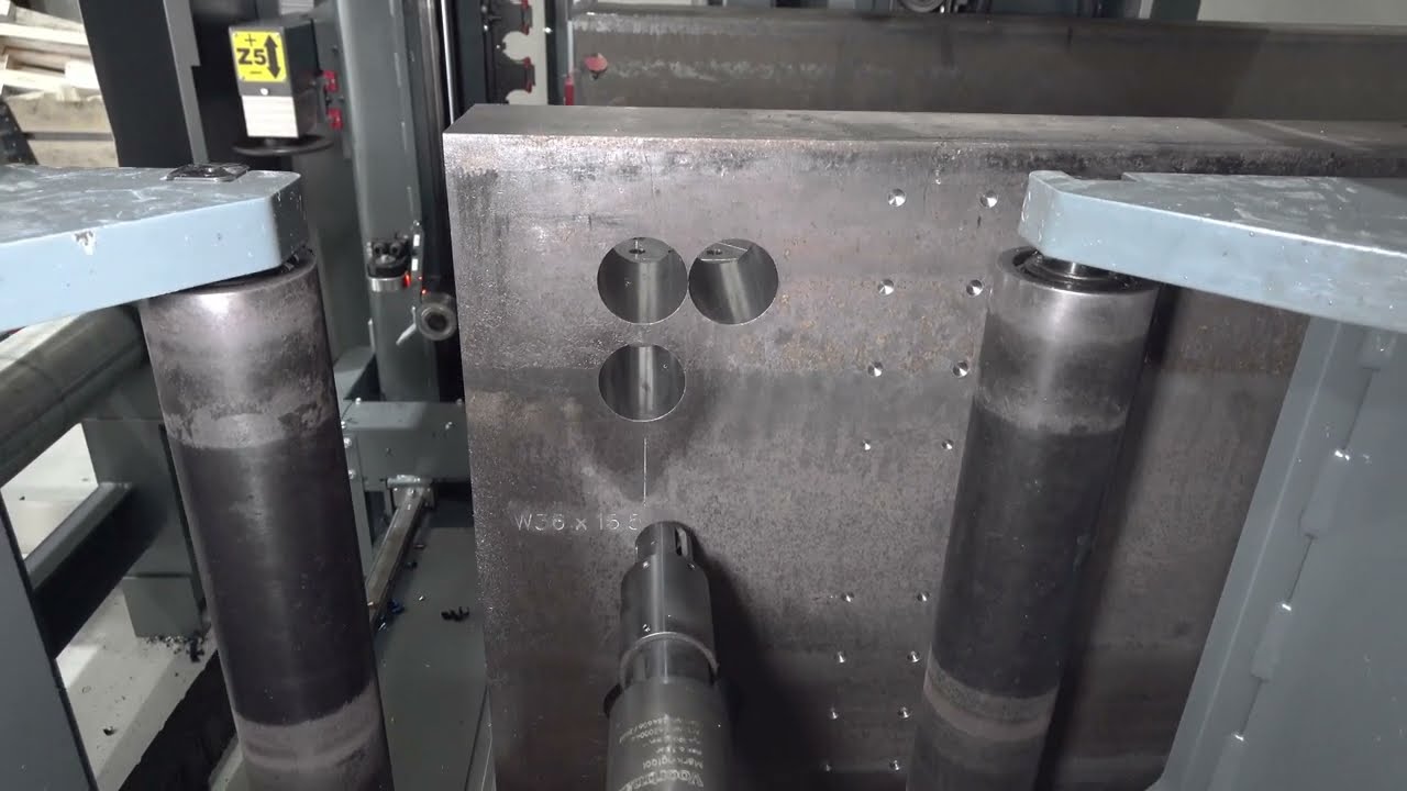 Voortman | heavy beam drilling, milling, marking and sawing