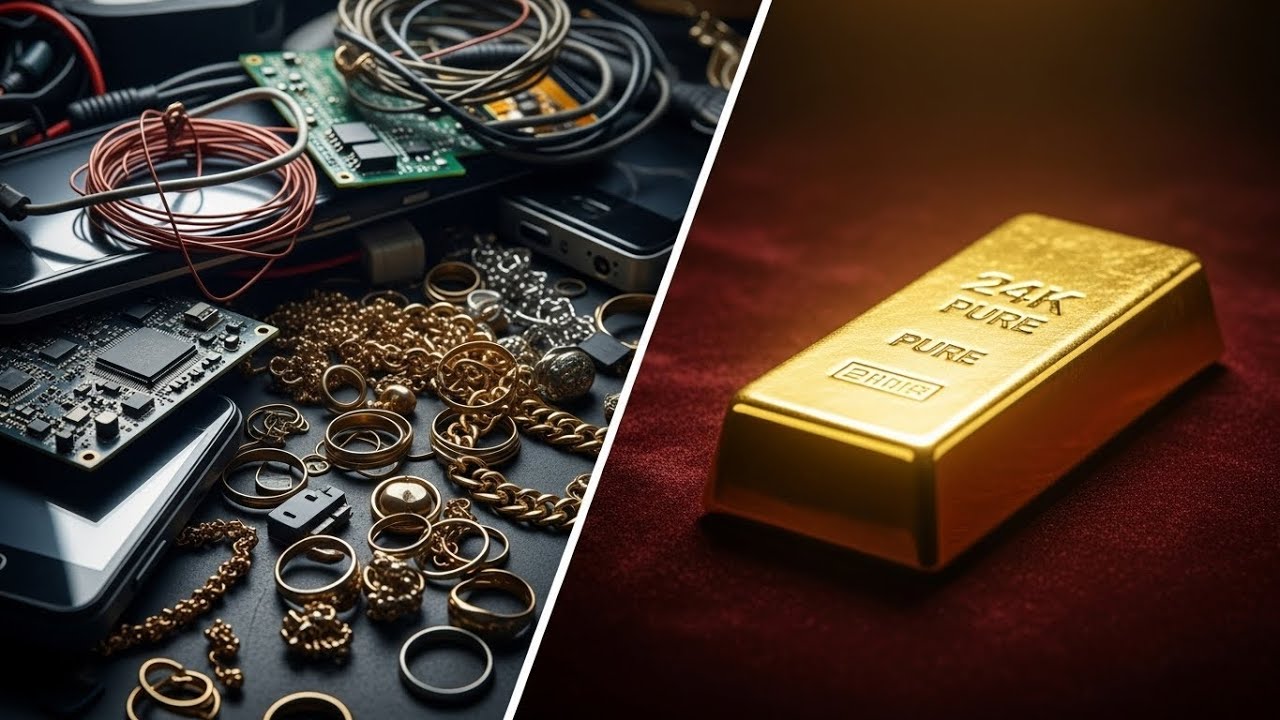 The Hidden Process Behind 24K Gold Bars - Nobody Shows This