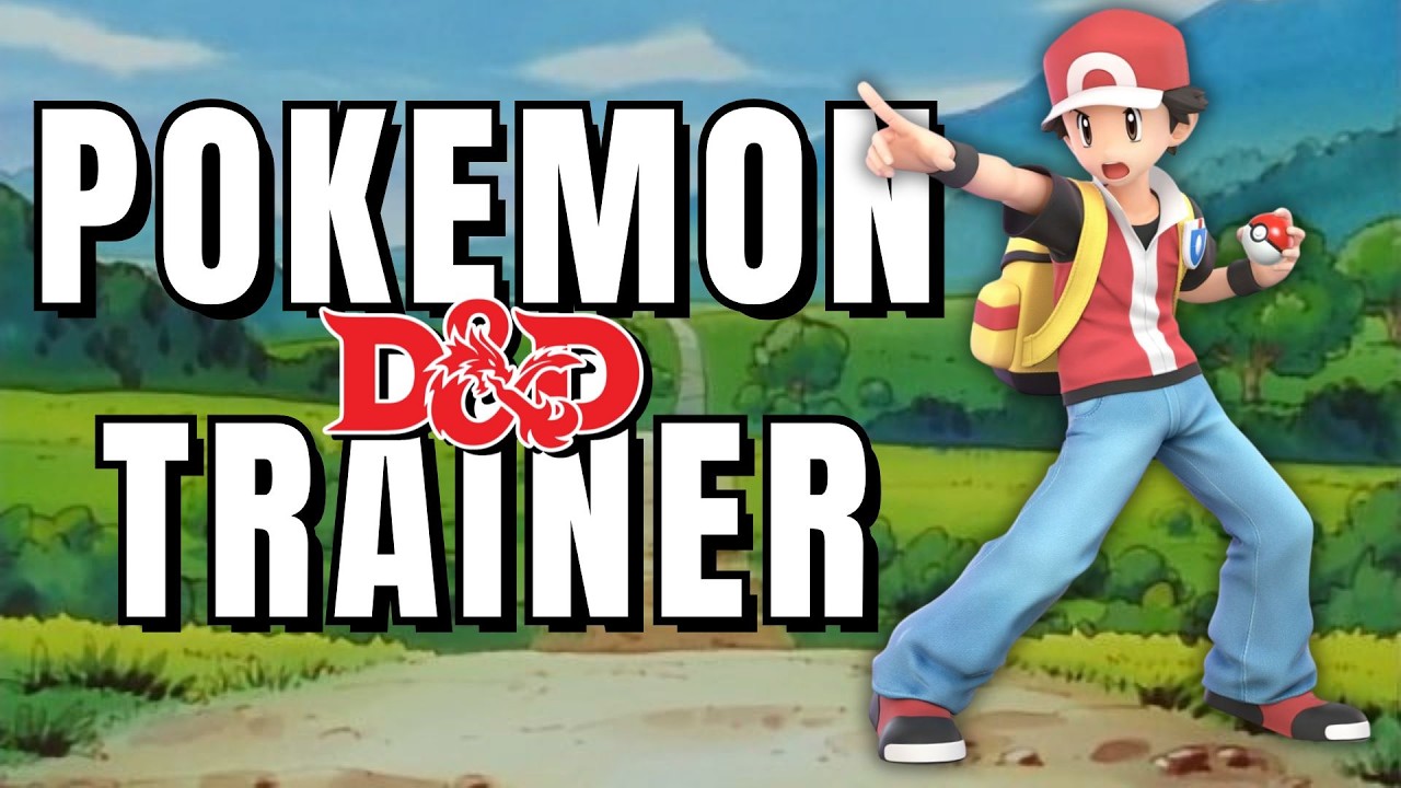 Become a POKEMON Trainer with 3 Starters in D&D!