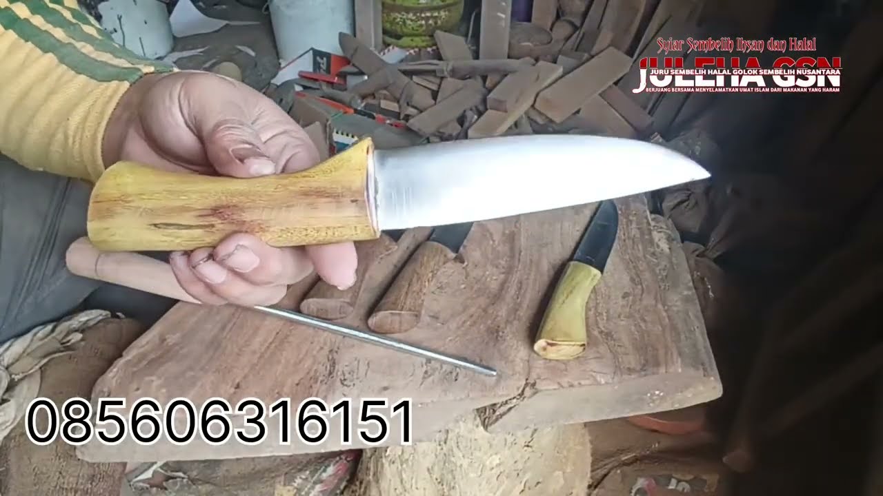 Membuat Pisau Kecil Buat Seset 