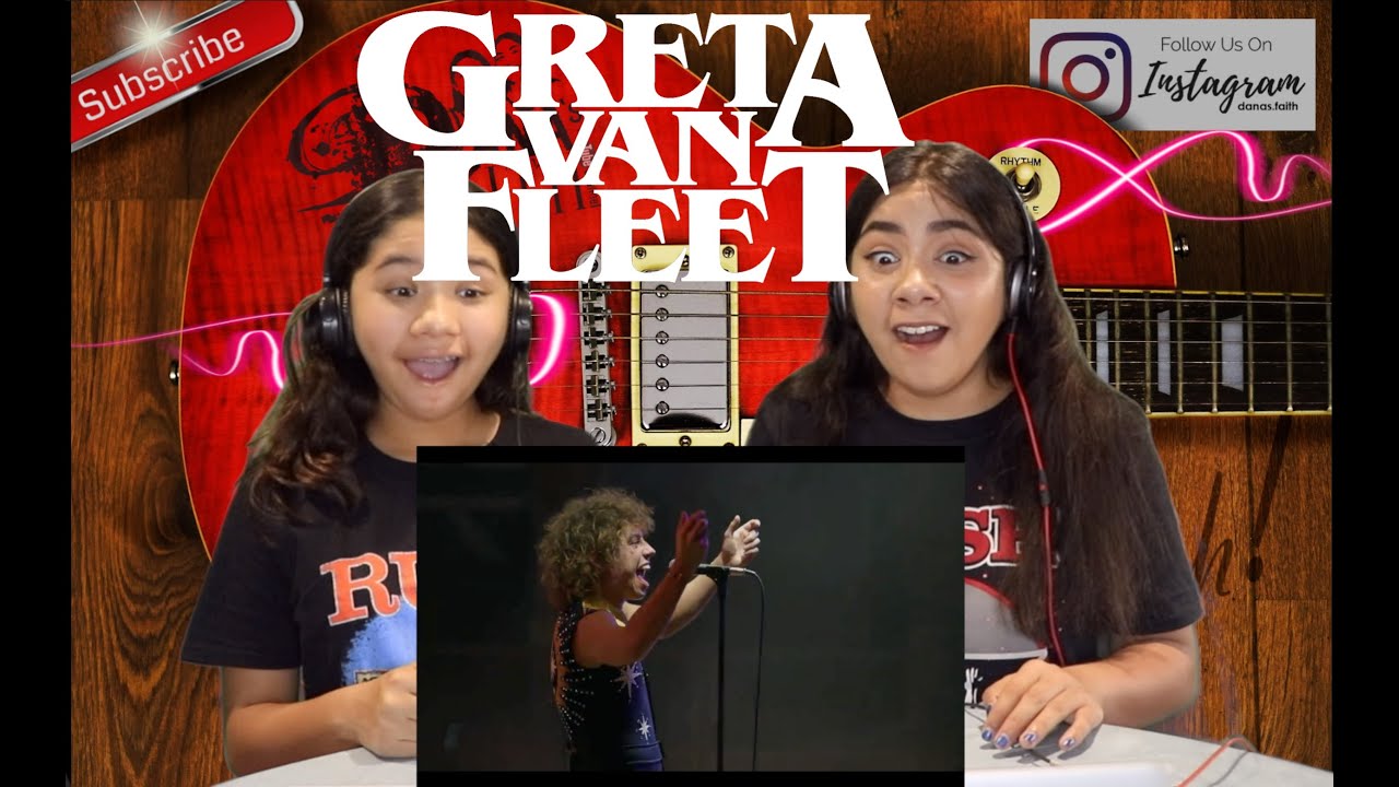 Two Girls React to Greta Van Fleet - Flower Power (Live at Red Rocks Amphitheater)