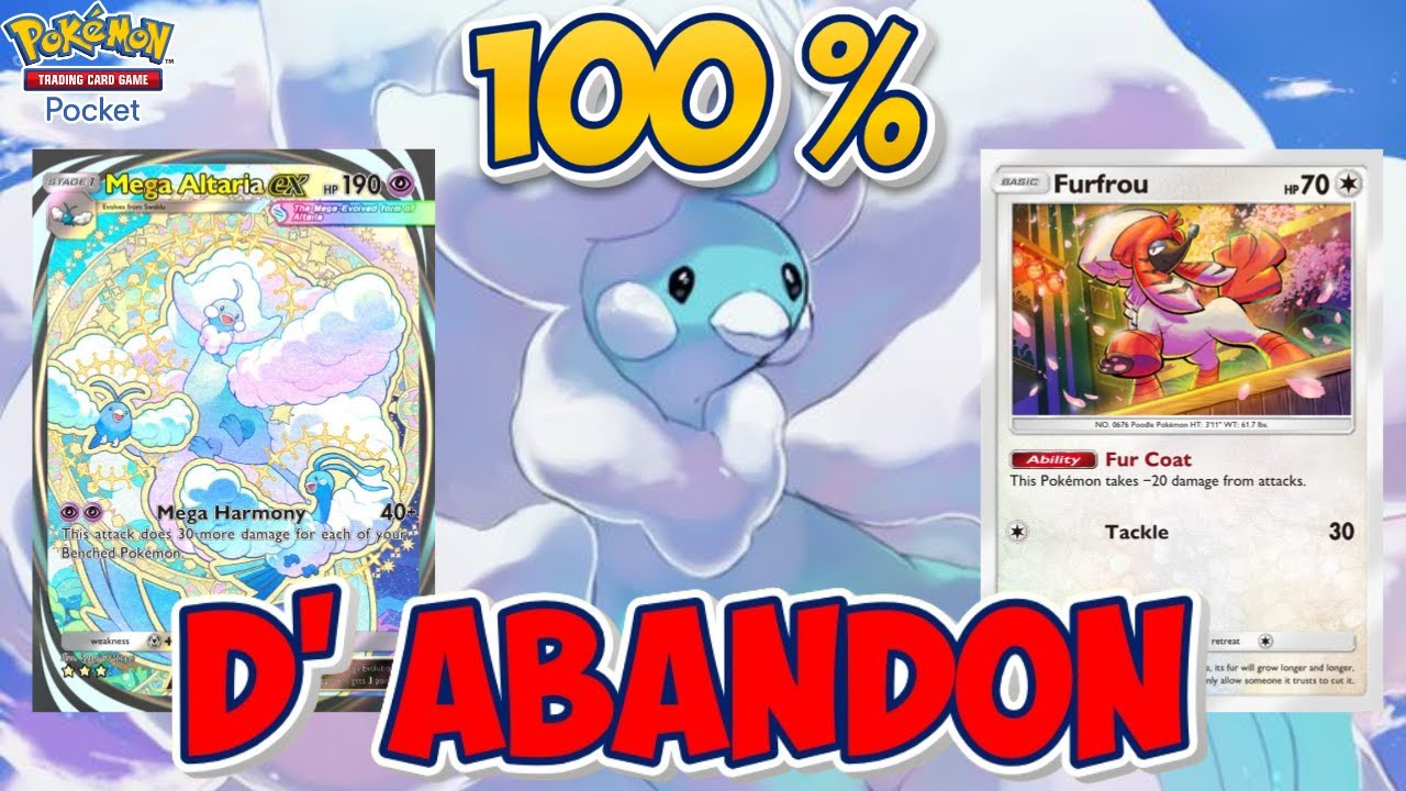100 % D'ABANDON CE DECK N'A AUCUNE CONCURRENCE | Deck Pokemon TCG Pocket