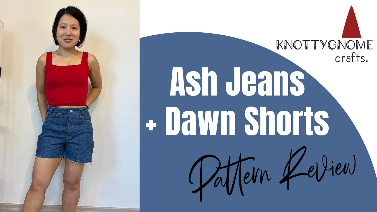 I sewed both of Megan Nielsen's jeans patterns and I'm sharing my results with you