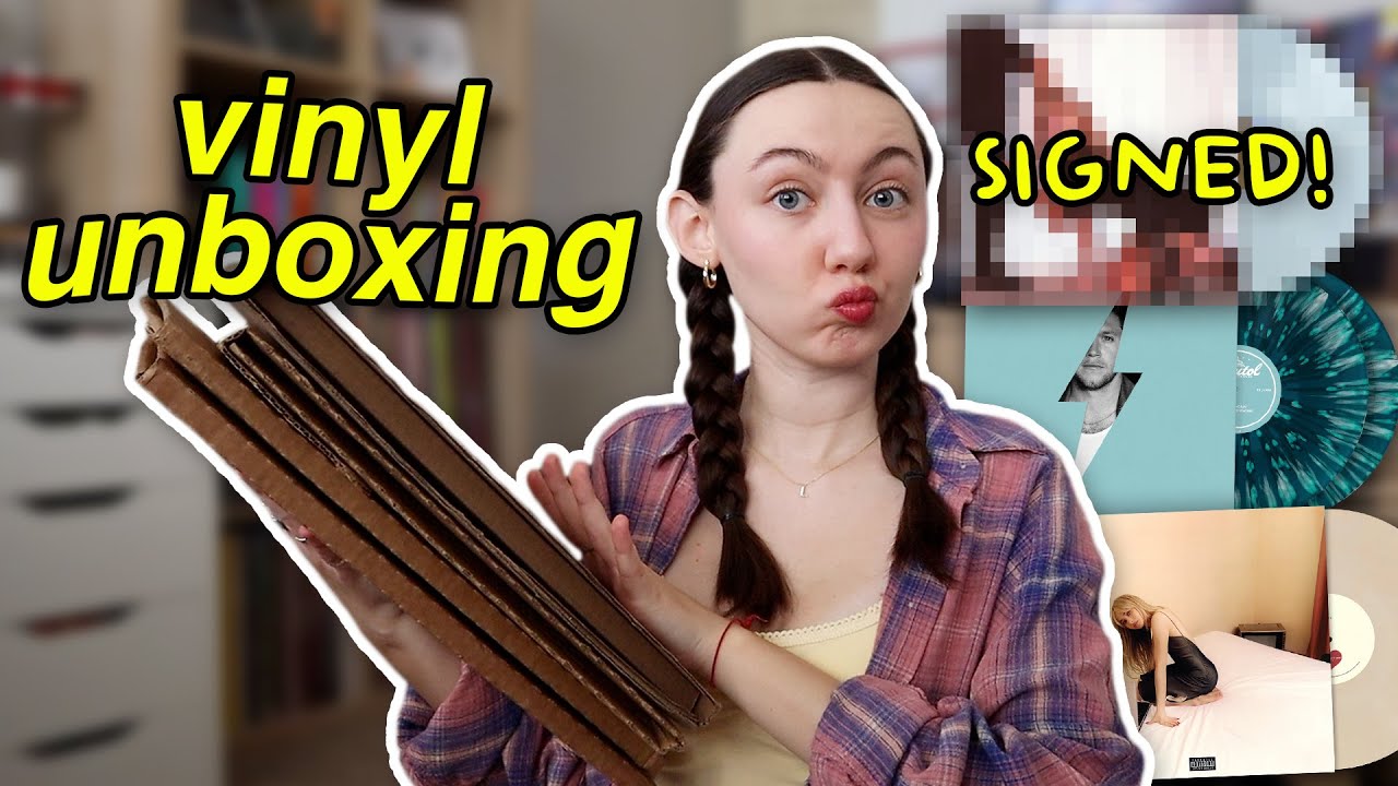 NEW RELEASES VINYL UNBOXING! (sabrina carpenter, niall horan, + more!!!)
