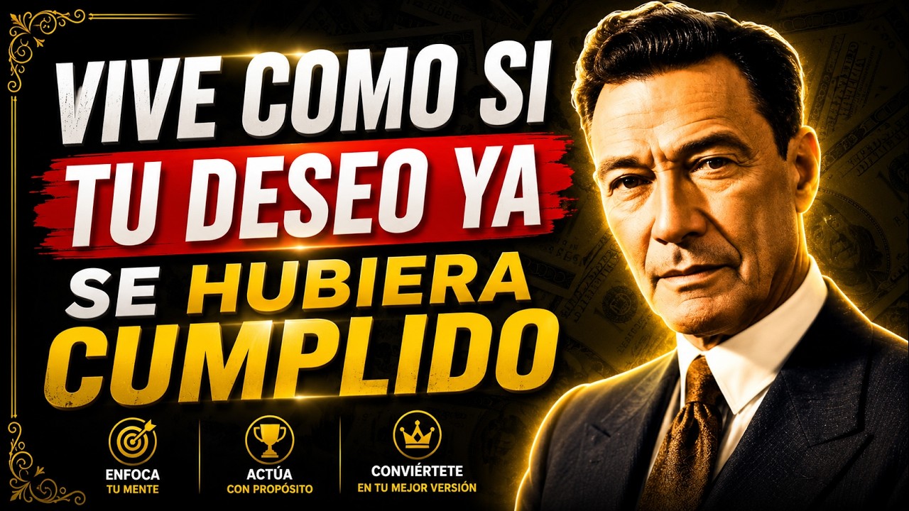 Neville Goddard: ¡Vive Como si tus Deseos Ya Fueran Realidad!