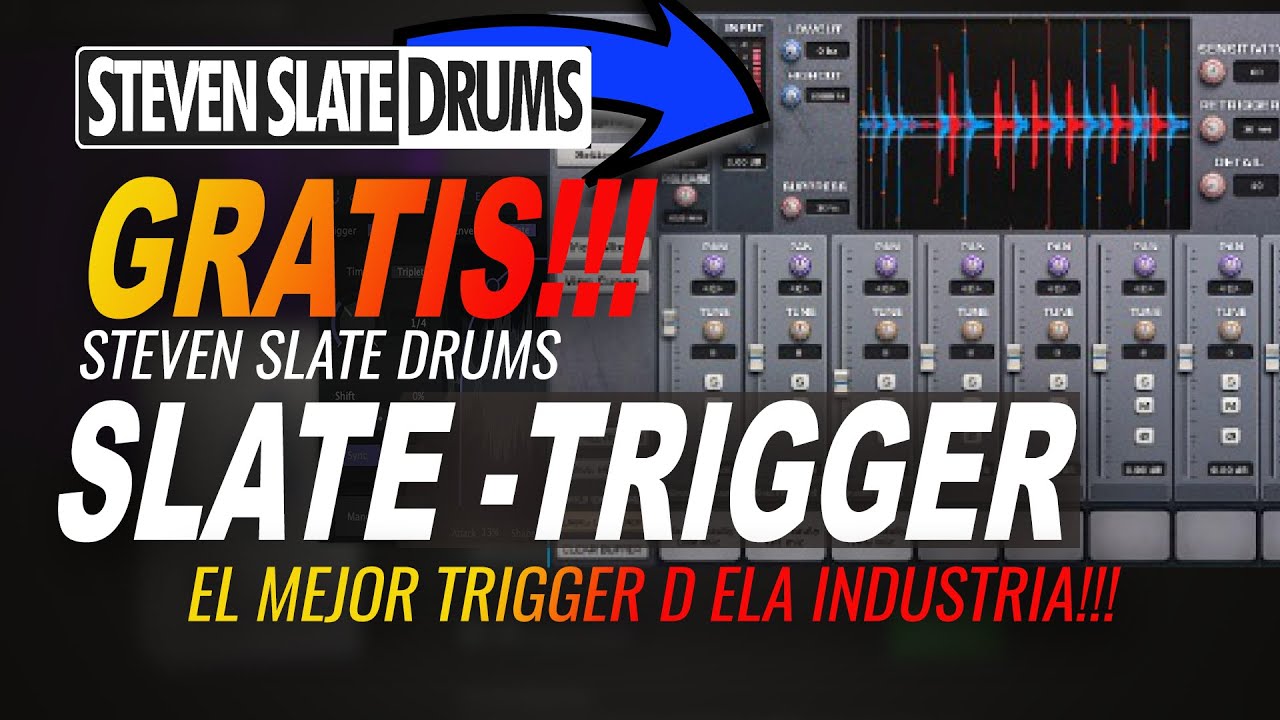 Steven Slate TRIGGER GRATIS - Descarga, Instalación 👇 🔥  - SS TRIGGER FREE