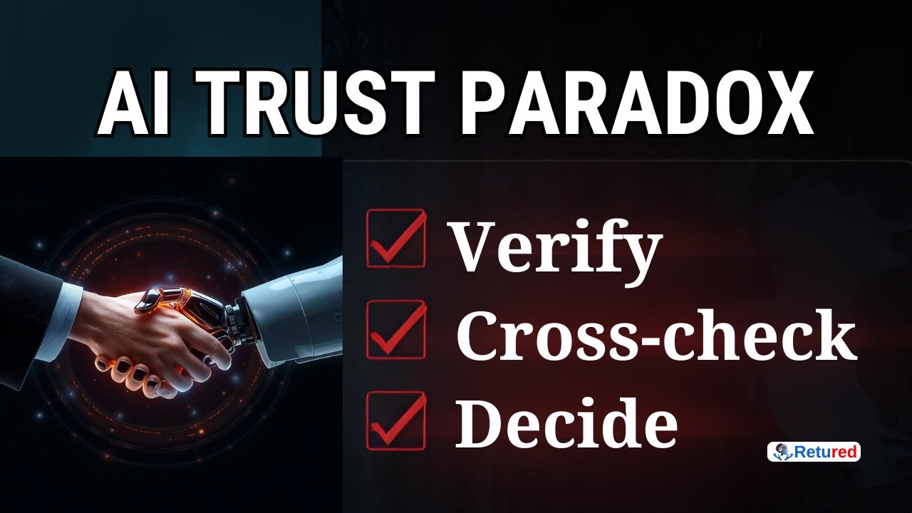The AI Trust Paradox: Why Your Brain Overtrusts AI (And How to Fix It)