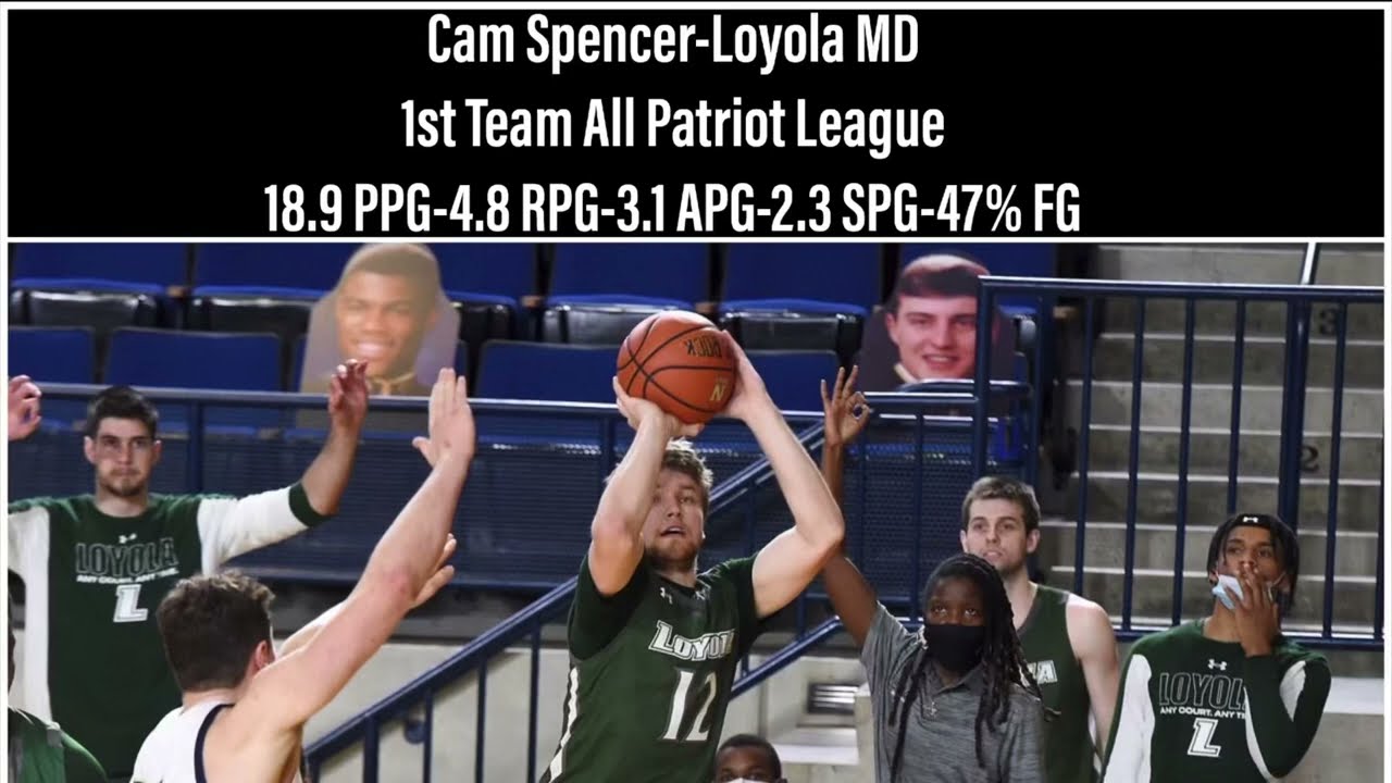 Cam Spencer Season Highlights Loyola MD-Junior Highlights 21-22 Season
