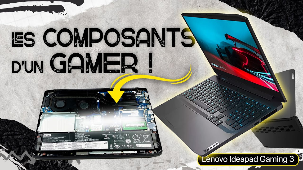 PC GAMER (Lenovo) : Les Principaux Composants || Cours Maintenance Informatique