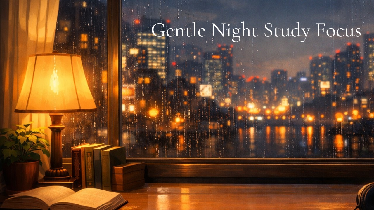 【流しっぱなしチル】夜作業がはかどる静かなBGM｜Calm Night Flow