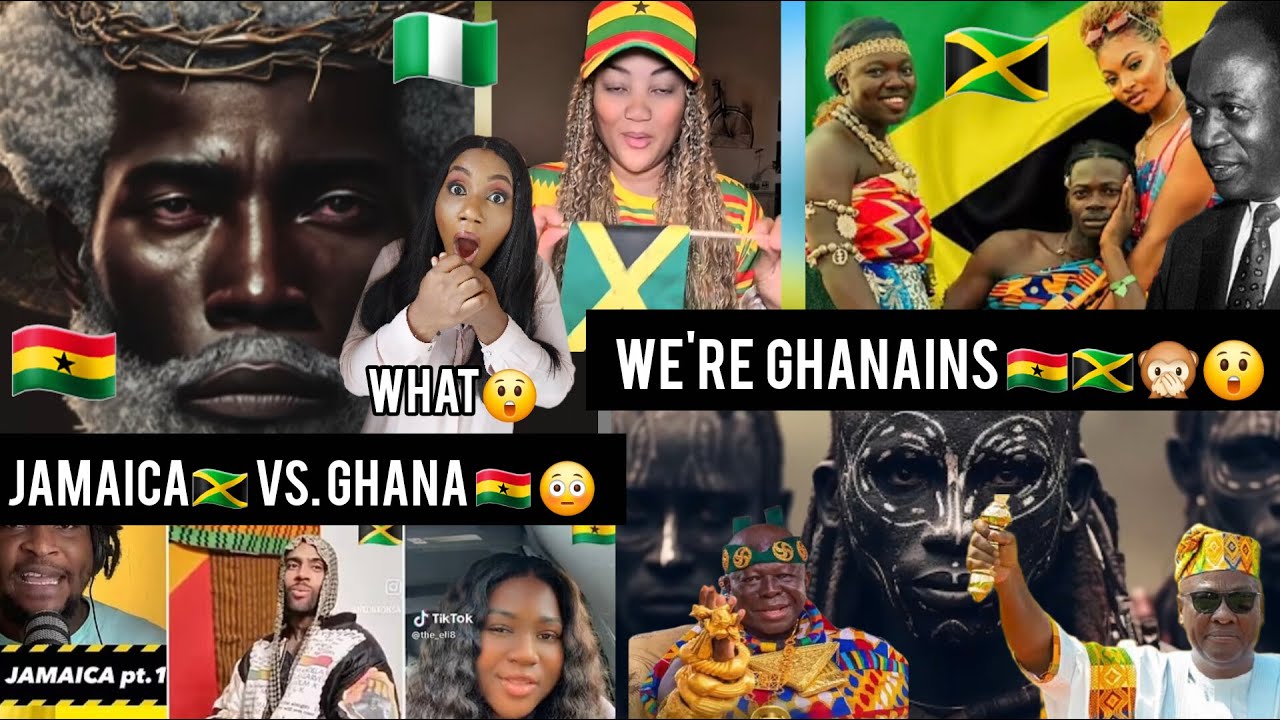 NIGERIANS🇳🇬IN DISBELIEF😲 OF A PROVE👌JAMAICANS🇯🇲ARE GHANAINS🇬🇭😳UNBELIEVABLE 🙊