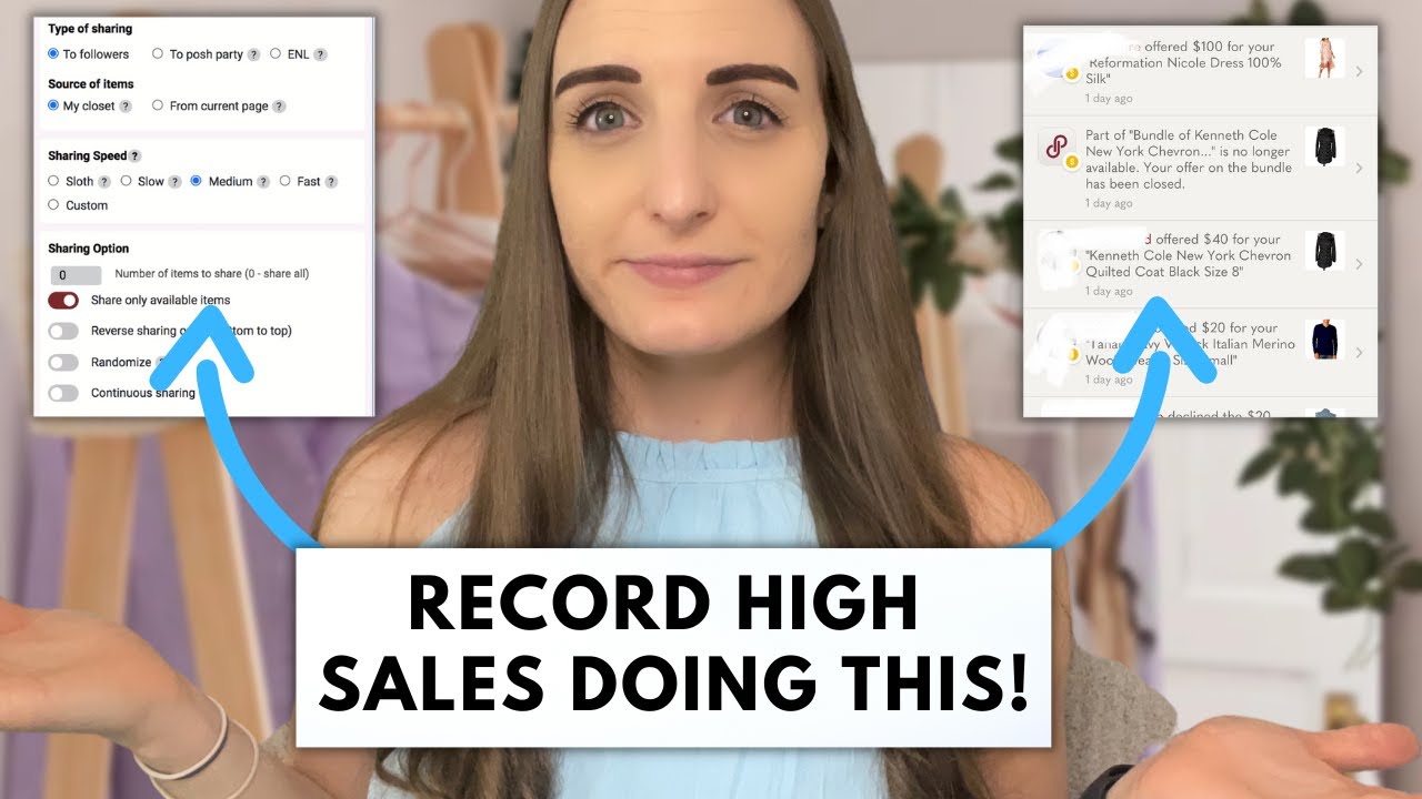 Как добиться ежедневных продаж на Poshmark! | Как мне удалось добиться стабильных продаж в январе...
