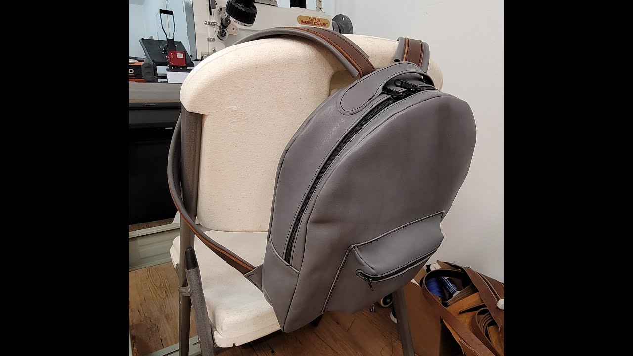 Making a children's size backpack