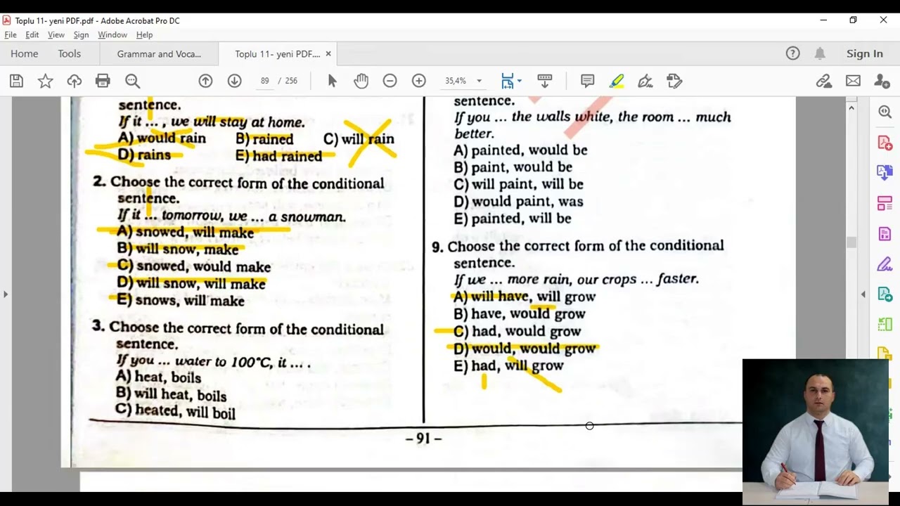 Unit 32 (Conditionals)