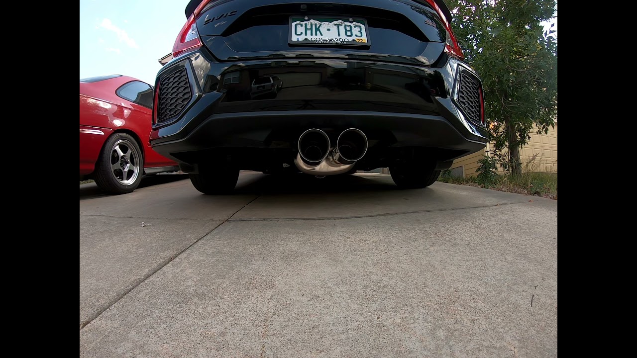 2019 Civic Si Remark Catback Exhaust Coldstart + Light Revving