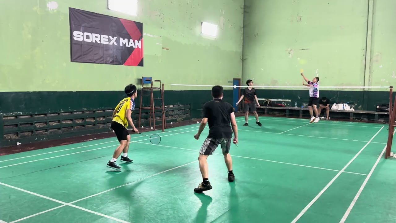 Franz / Heri vs Aun / Dion - Badminton for hobby (Bros)