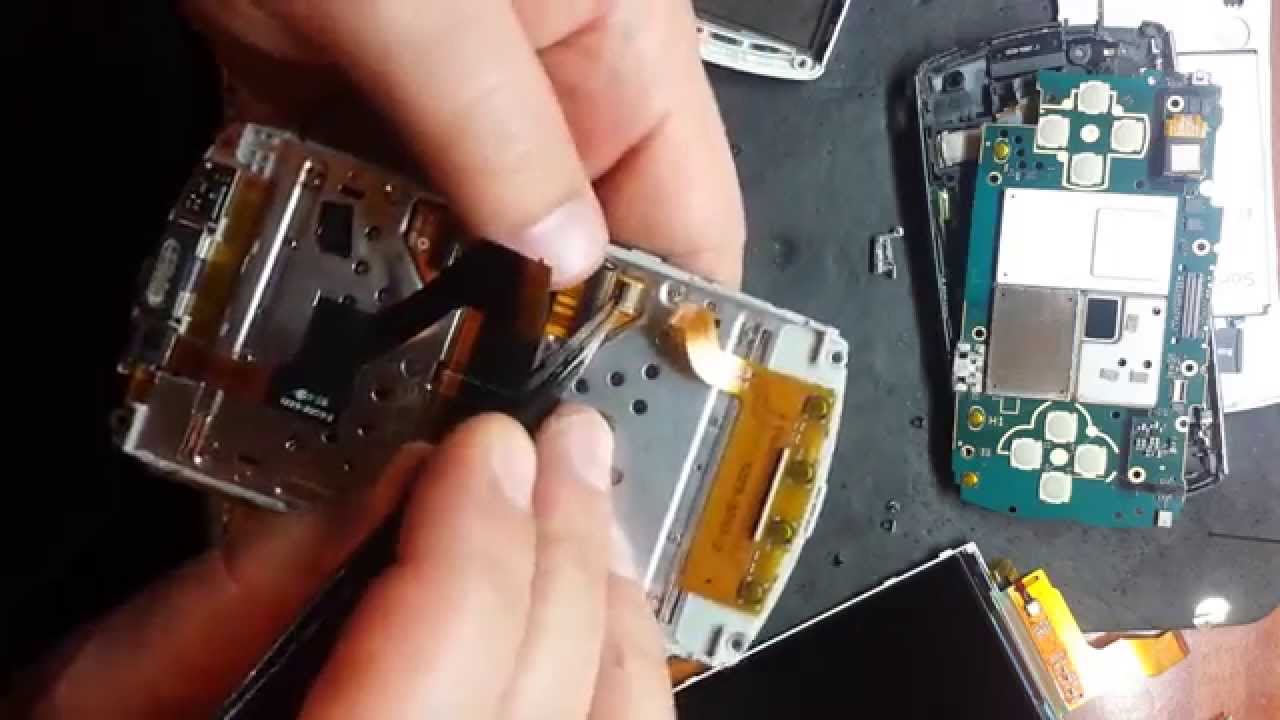 Sony Ericsson Xperia PLAY CDMA замена шлейфа