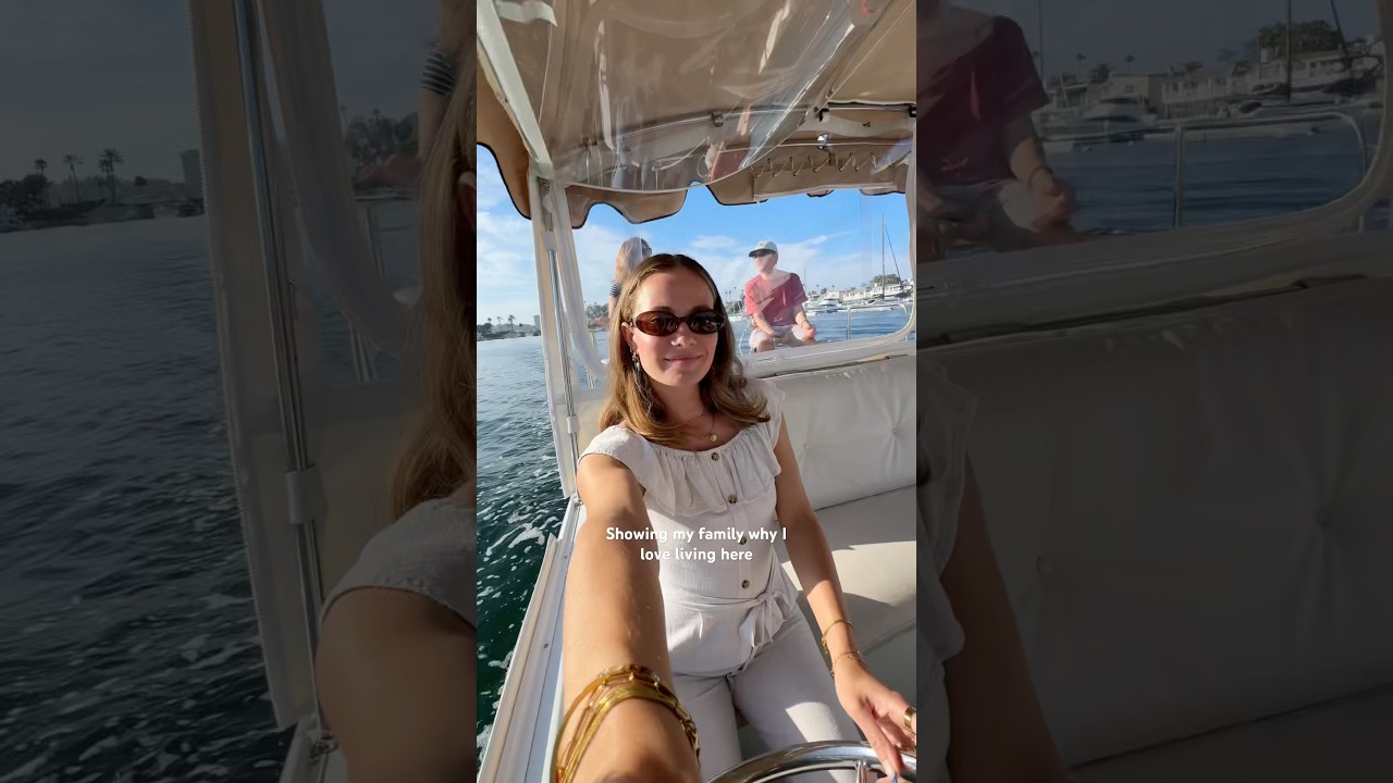 Been mia lately and spending time with my family☺️🤍#boating #summer #family #shorts #california