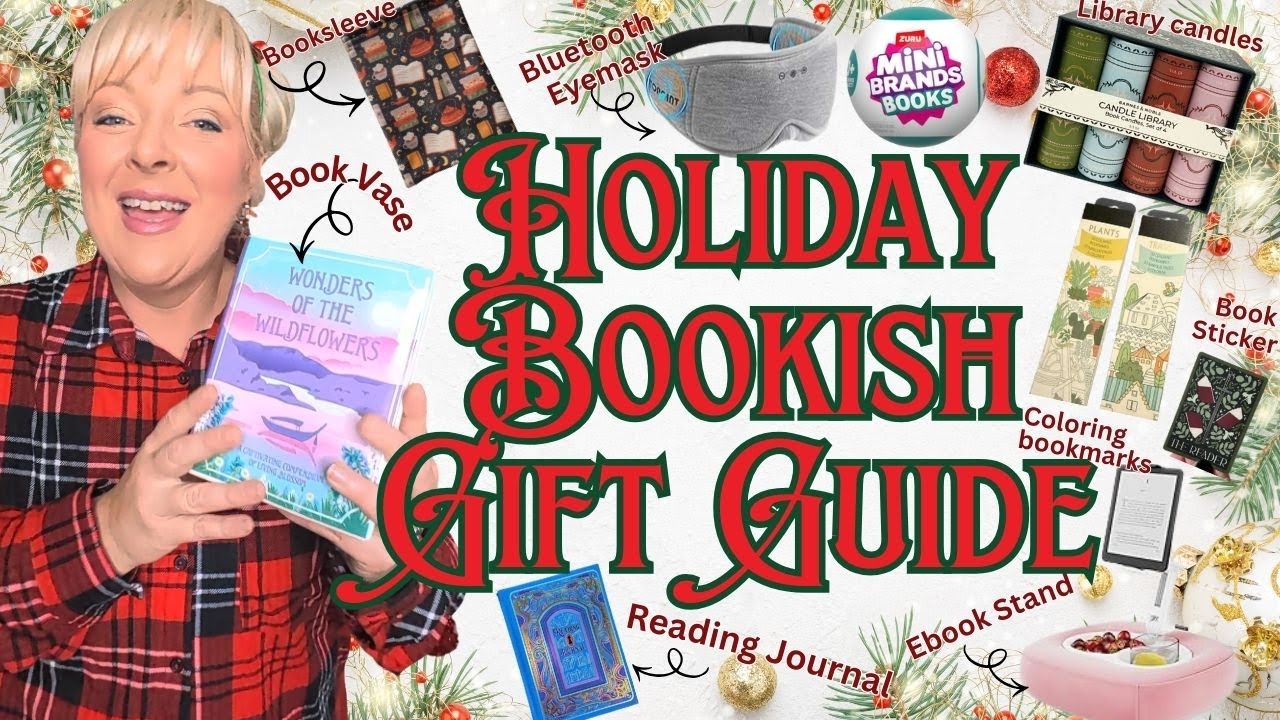 🎄Праздничный книжный гид по подаркам: отличные подарки для любителей книг!