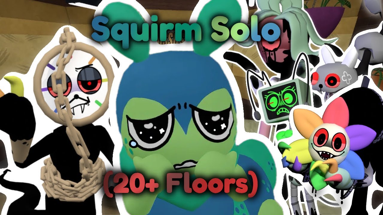 SQUIRM SOLO RUN (20+ FLOORS) | DANDY’S WORLD