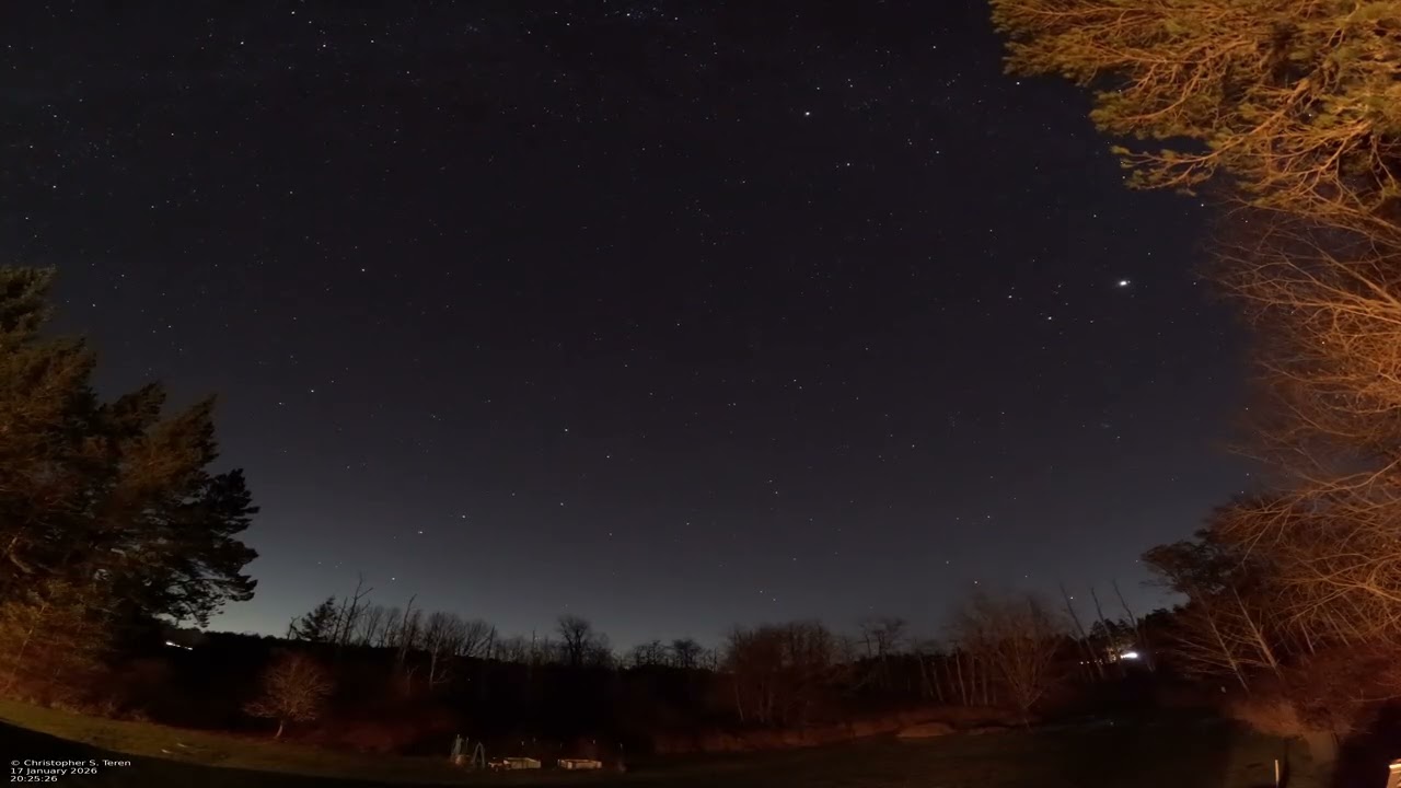 SkyCam Night Lapse – 20260118