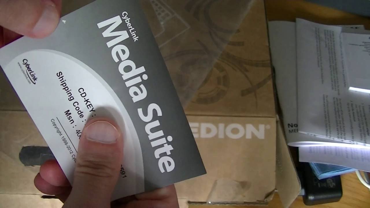 medion s2217 unbox