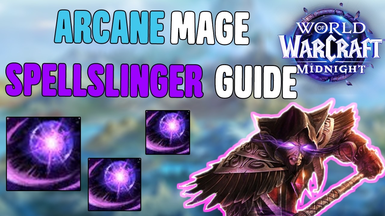 SPELLSLINGER Arcane Mage Midnight Guide | Commentary & Rotation