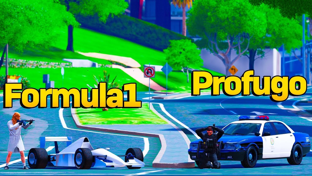 Usamos Un Formula 1 Para Escapar de los Federales en Gta Rp