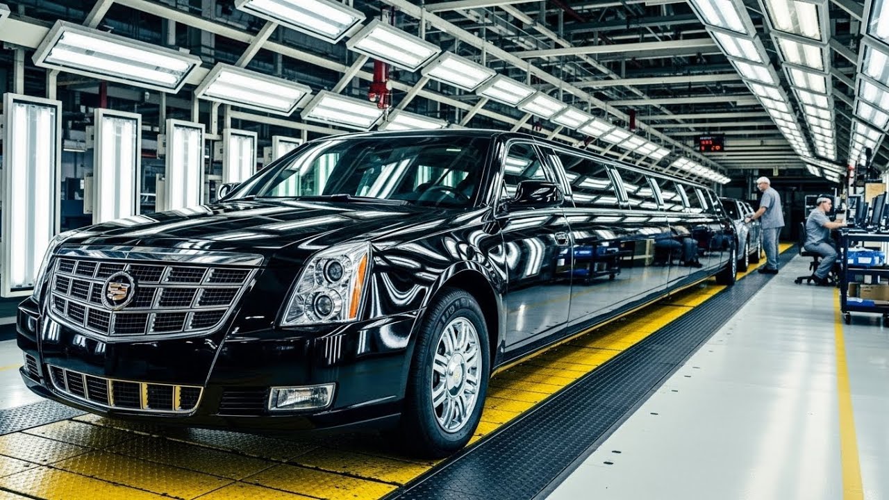 Inside Cadillac’s Limousine Factory – How These Limos Are Made (Full Process)