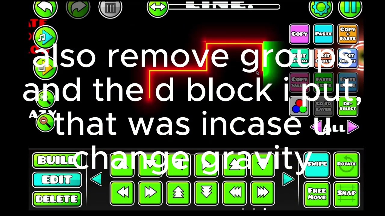 MY decor template v1 for geometry dash