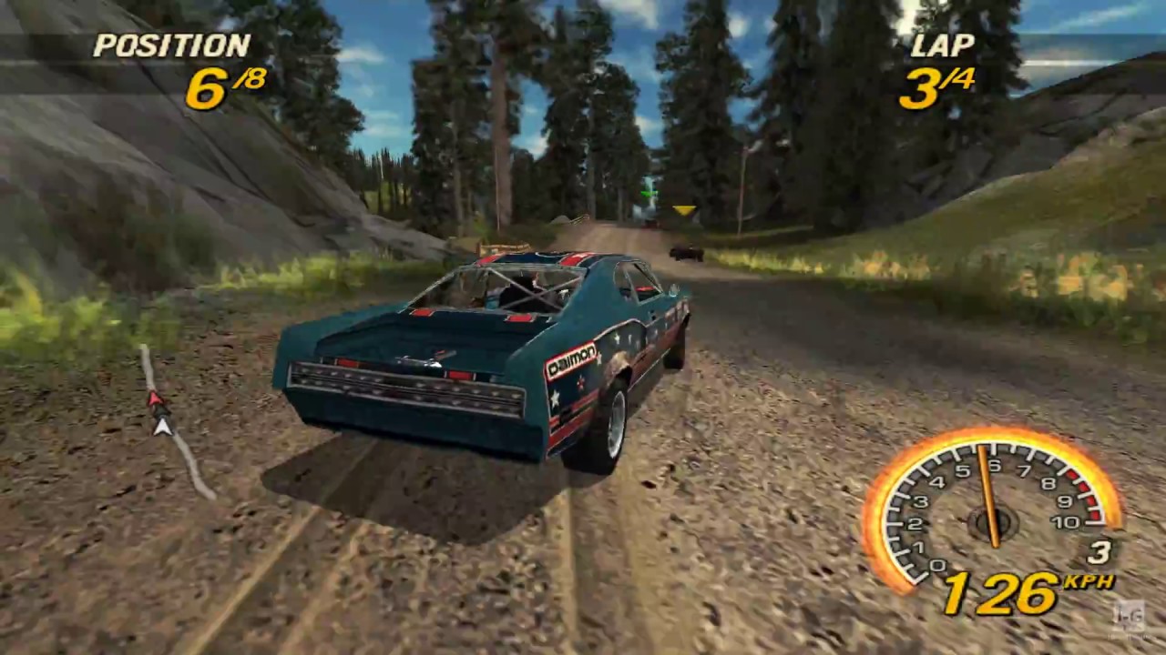 FlatOut: Head On PSP Gameplay HD