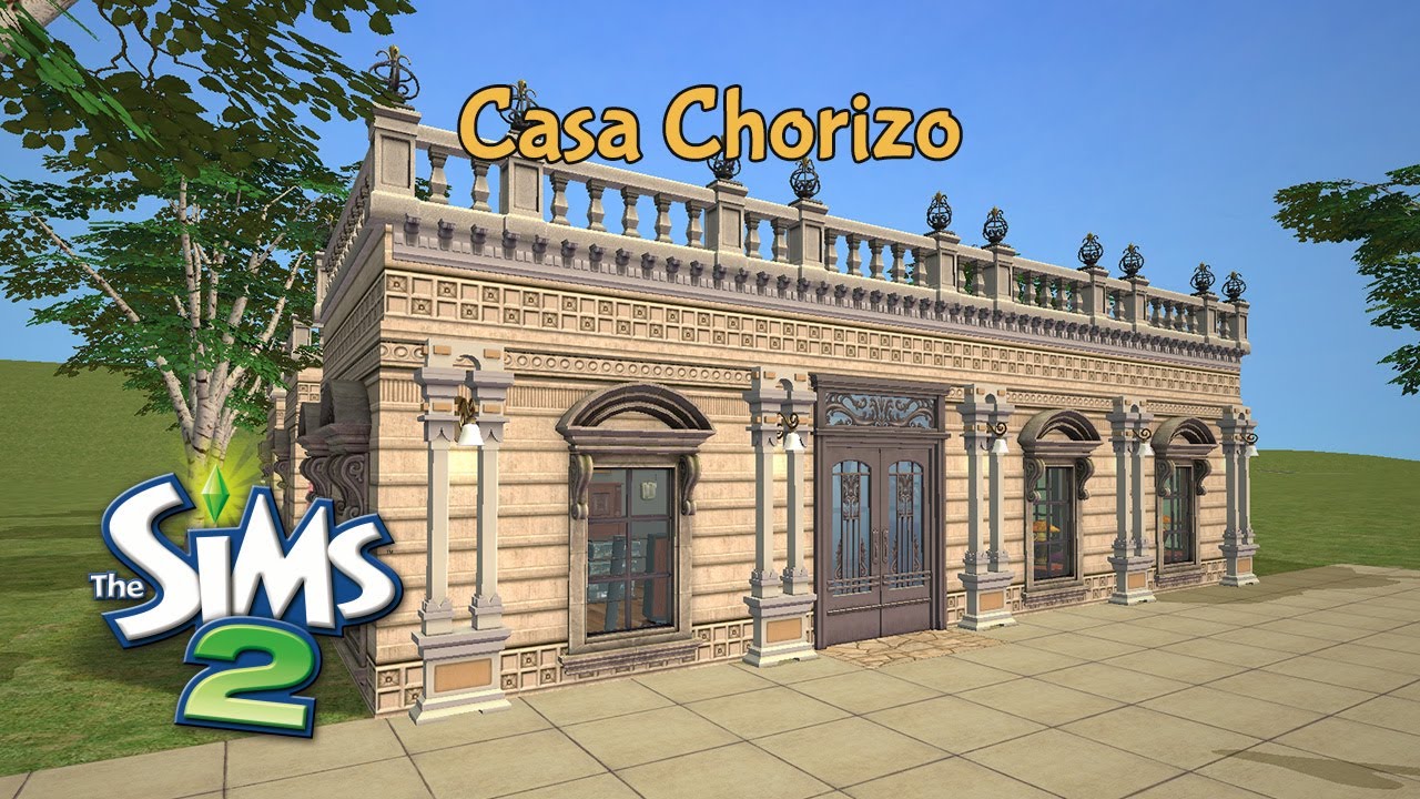 Casa Chorizo in Argentina: The Sims 2 Speed Build